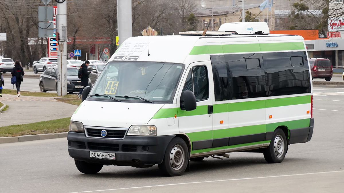 Ставропольский край, FIAT Ducato 244 CSMMC-RLL, -RTL № В 046 МХ 126