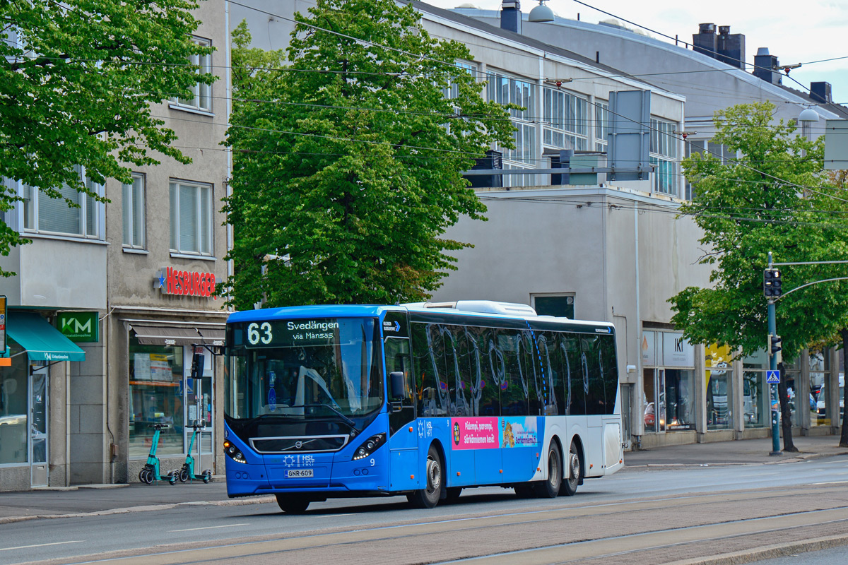 Финляндия, Volvo 8900BLE № 9