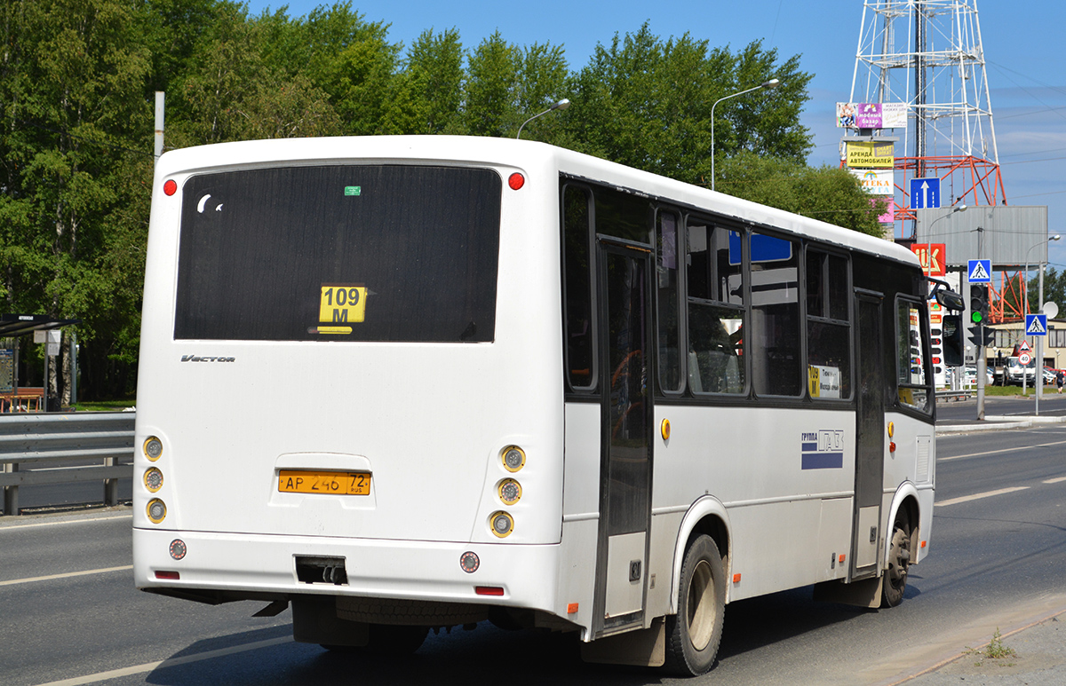 Тюменская область, ПАЗ-320412-05 "Вектор" № АР 246 72