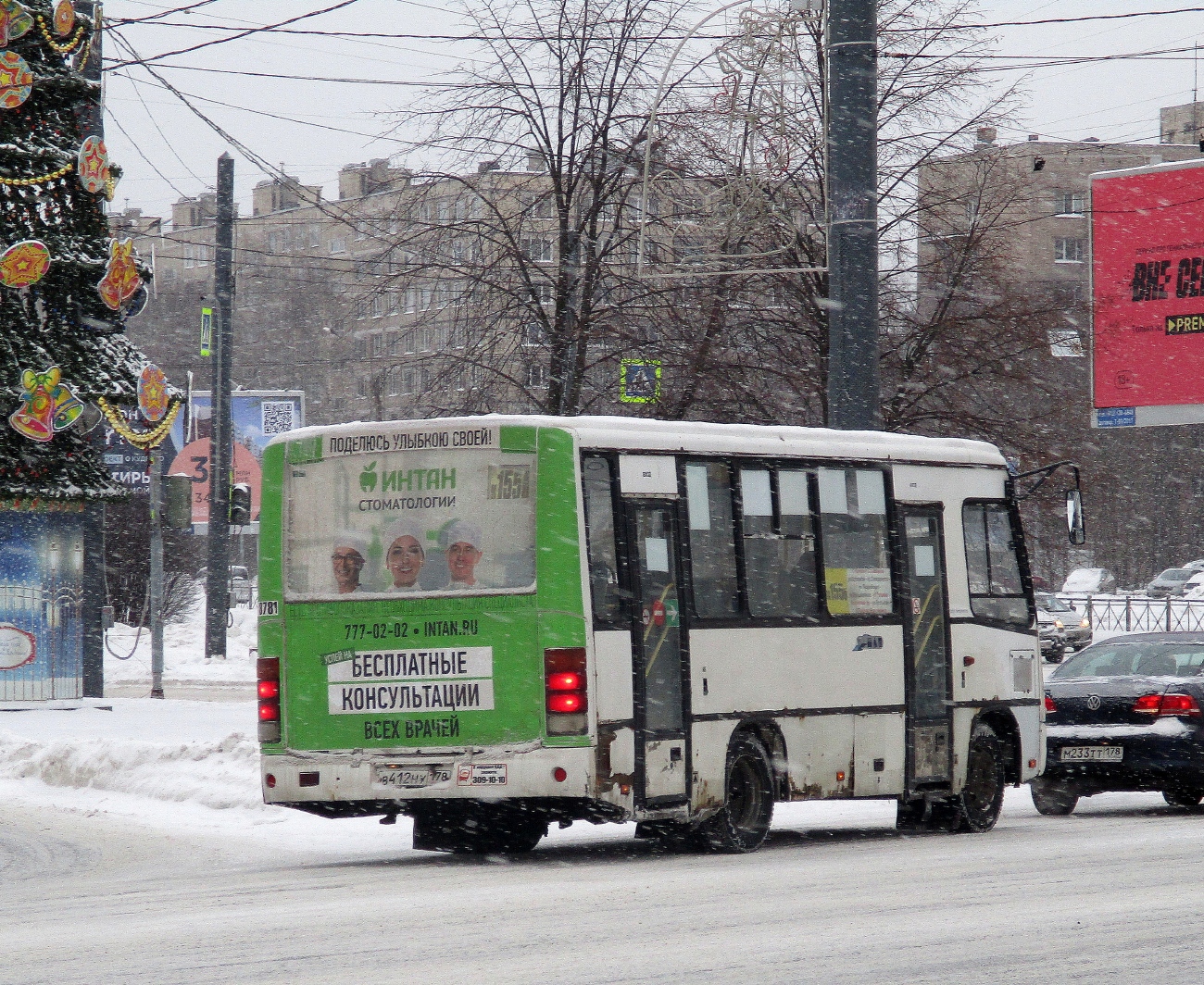 Санкт-Петербург, ПАЗ-320402-05 № 8781