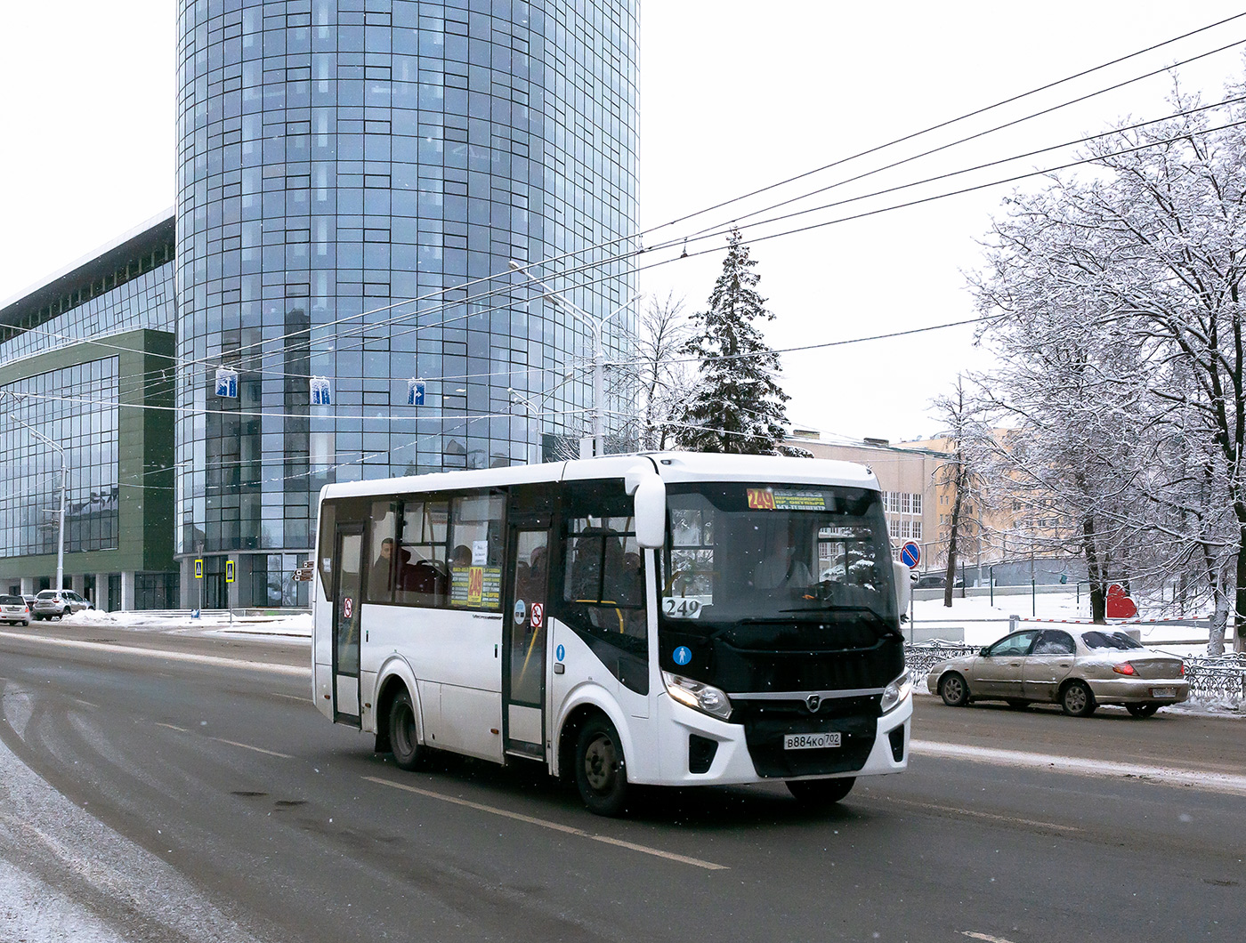 Башкортостан, ПАЗ-320405-04 "Vector Next" № В 884 КО 702