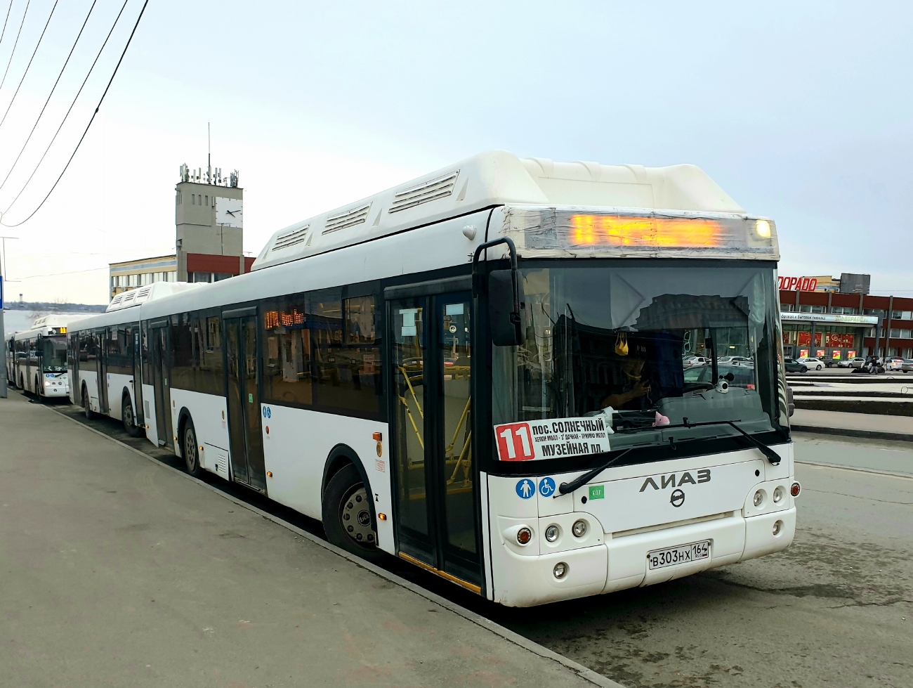 Саратовская область, ЛиАЗ-5292.67 (CNG) № В 303 НХ 164