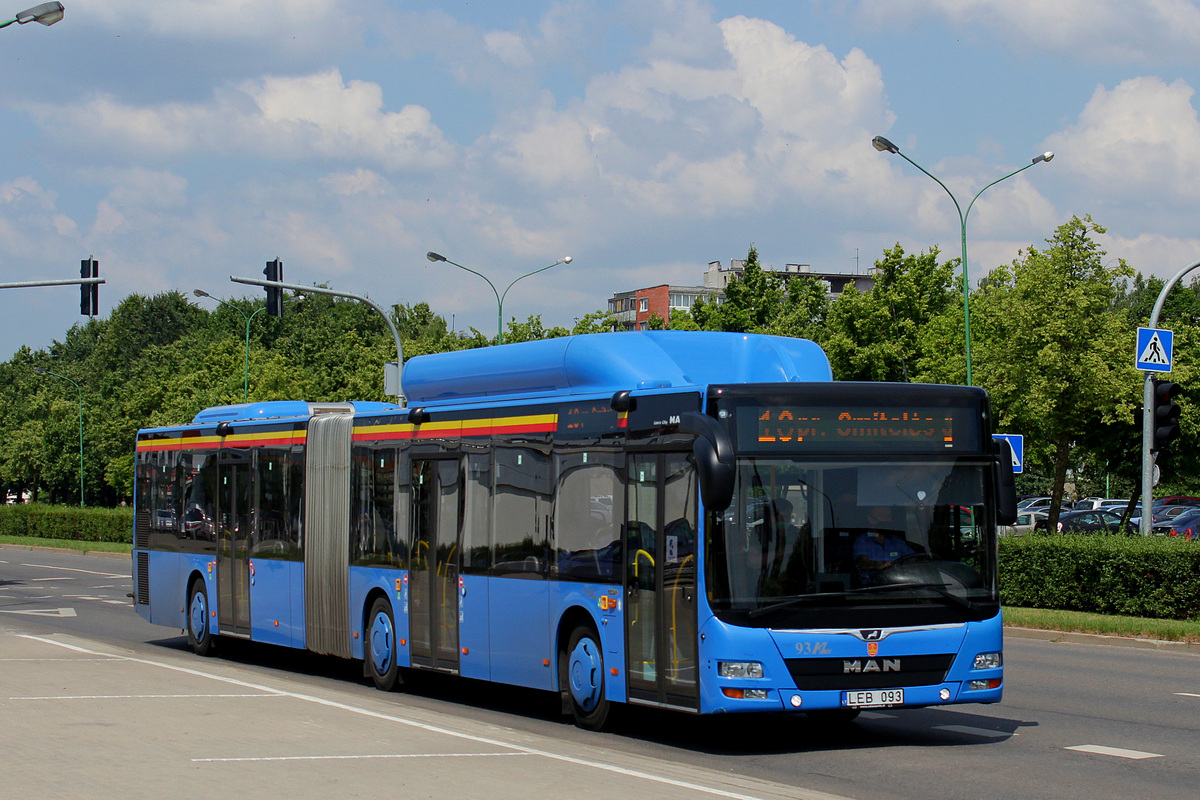 Литва, MAN A23 Lion's City G NG313 CNG № 93