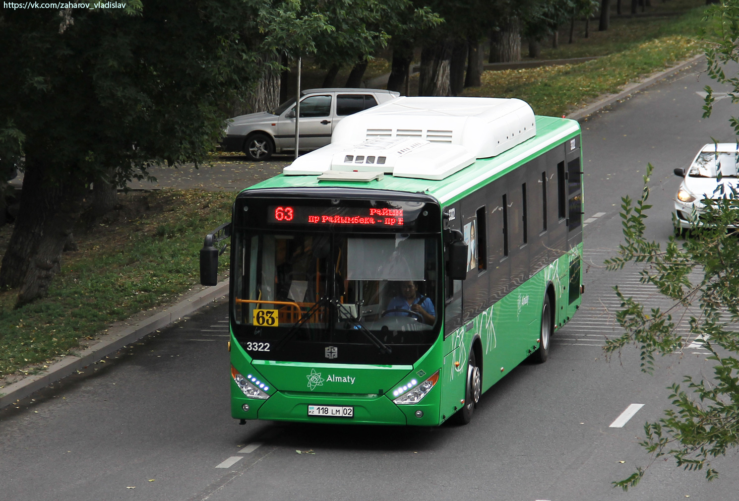 Алматы, Zhong Tong LCK6125HGAN № 3322