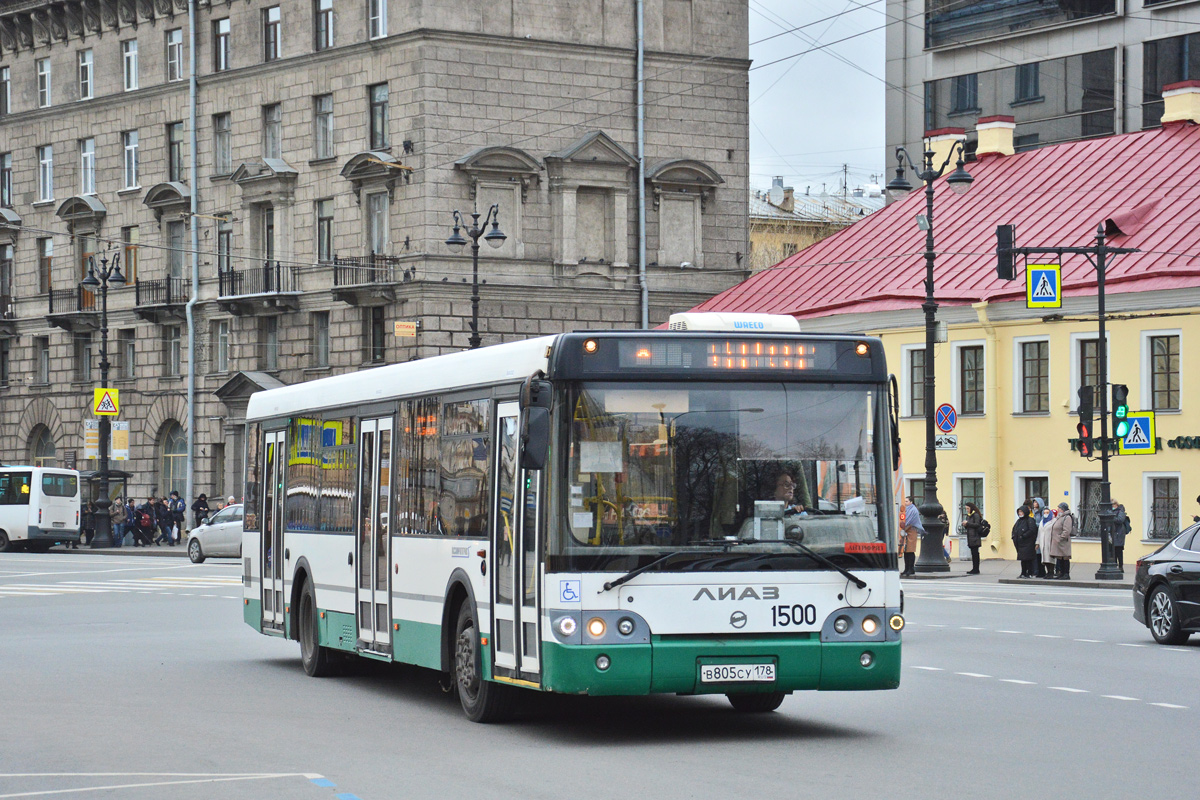 Санкт-Петербург, ЛиАЗ-5292.60 № 1500