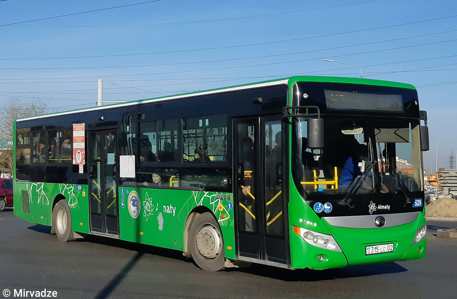 Алматы, Yutong ZK6118HGA № 529