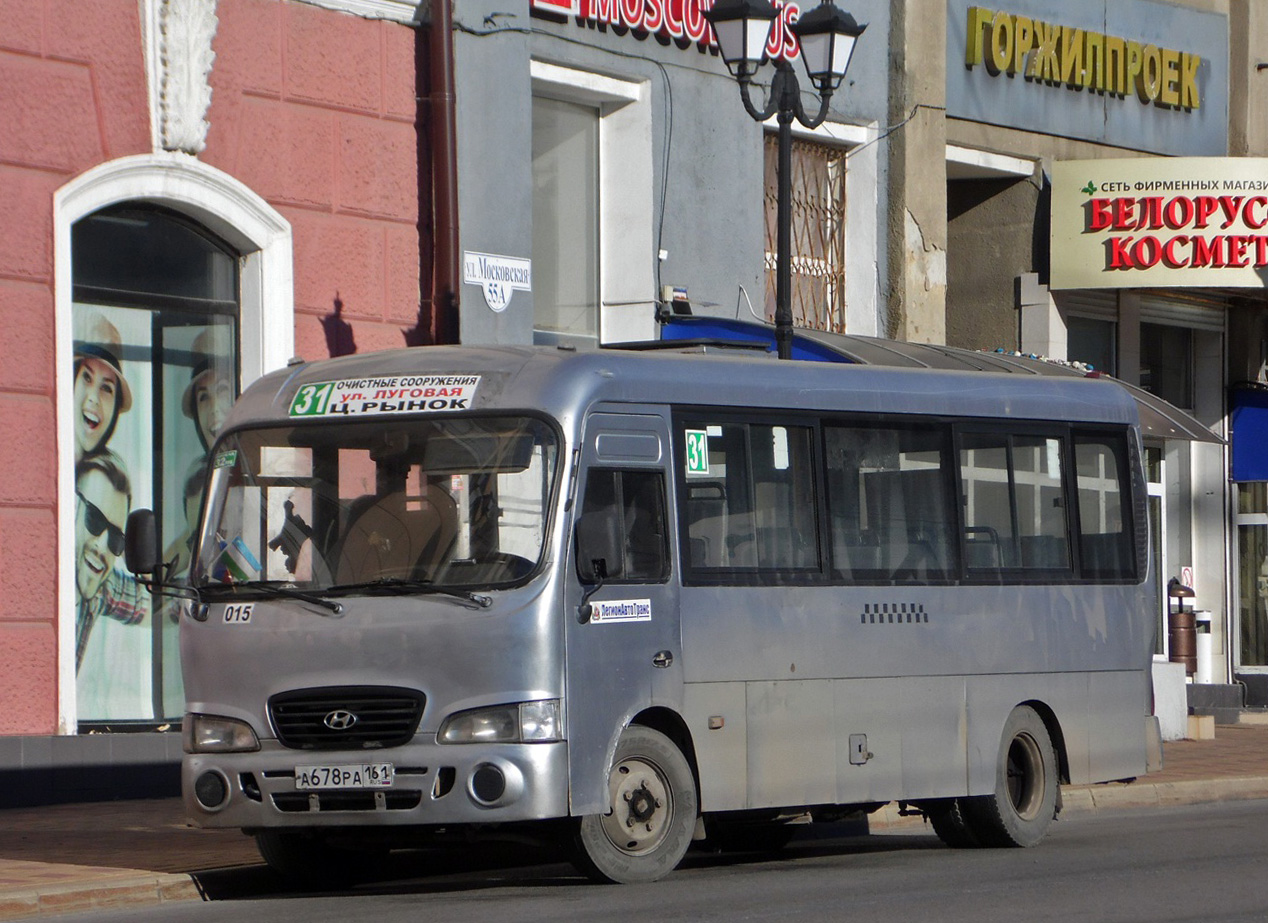 Ростовская область, Hyundai County LWB C09 (ТагАЗ) № 015