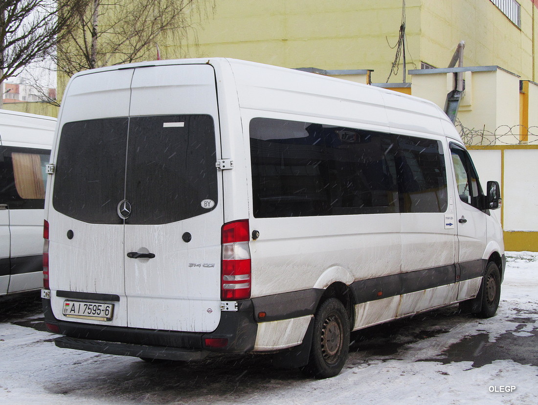 Могилёвская область, Mercedes-Benz Sprinter W906 314CDI № АІ 7595-6