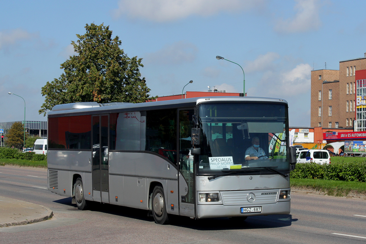 Литва, Mercedes-Benz O550 Integro № HGZ 687