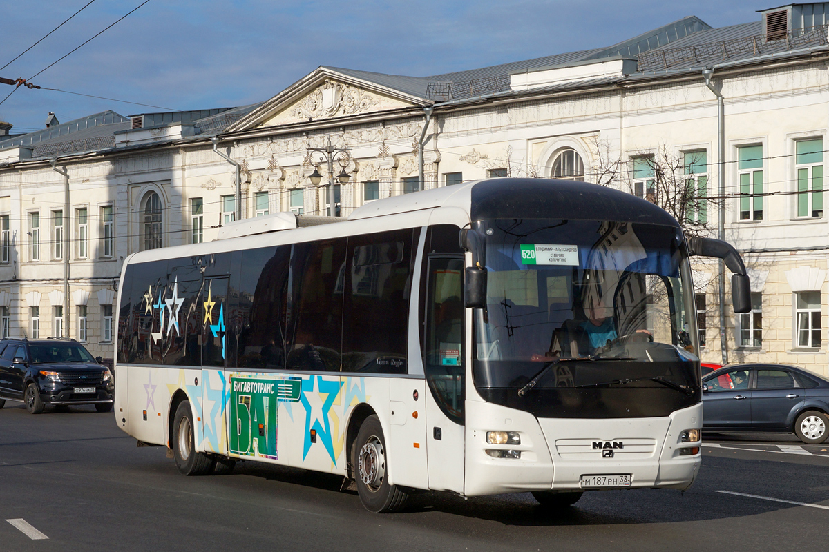 Владимирская область, MAN R12 Lion's Regio ÜL314 № М 187 РН 33