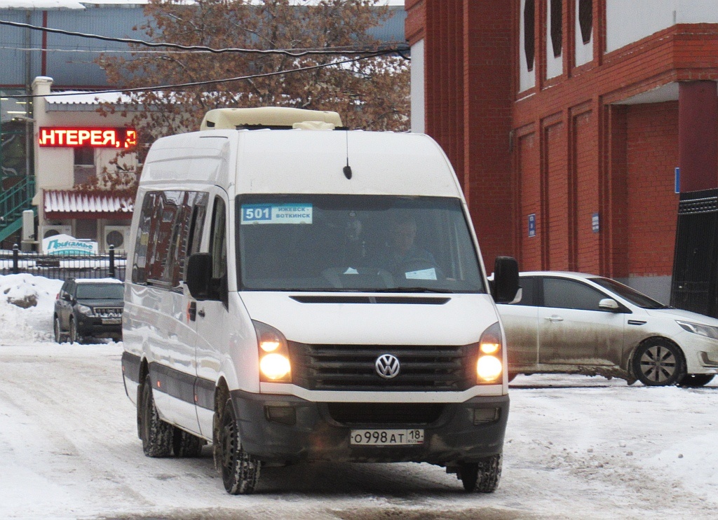 Удмуртия, Луидор-223700 (Volkswagen Crafter) № О 998 АТ 18