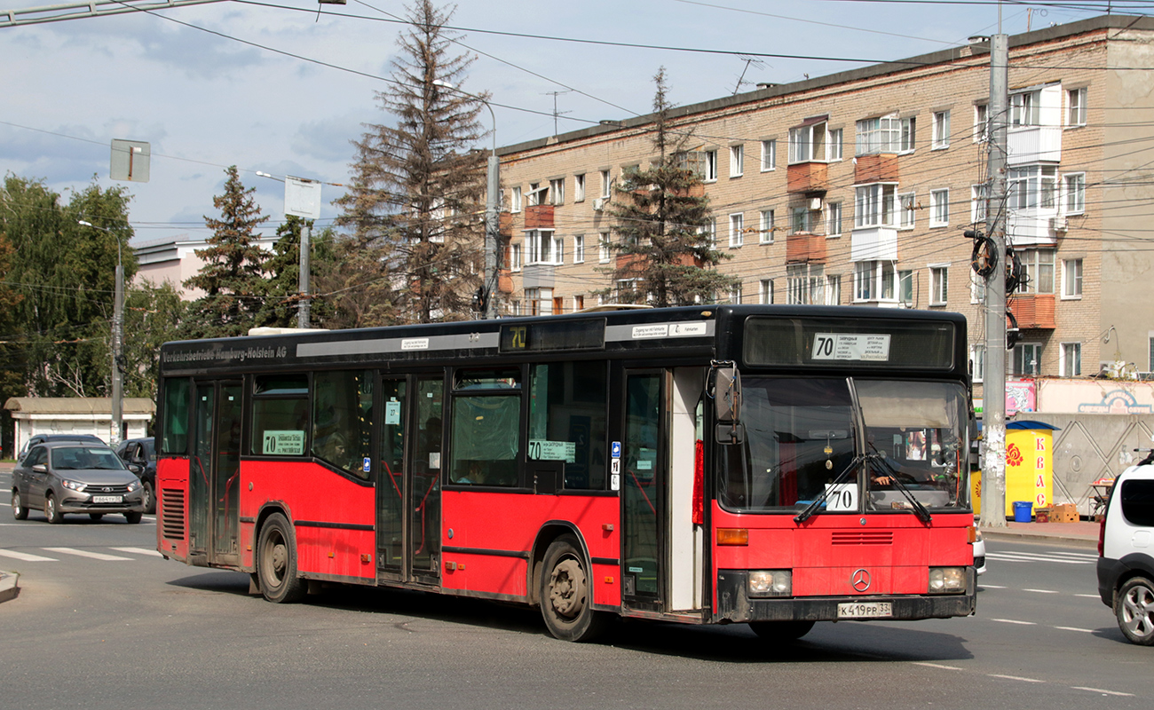 Пензенская область, Mercedes-Benz O405N2 № К 419 РР 33