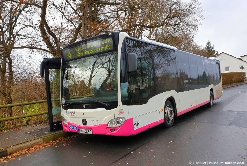 Нижняя Саксония, Mercedes-Benz Citaro C2 hybrid № 90