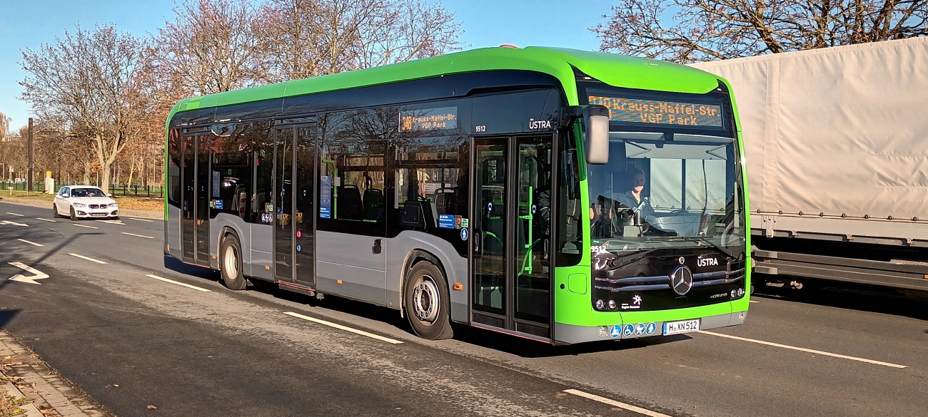 Нижняя Саксония, Mercedes-Benz eCitaro № 9512