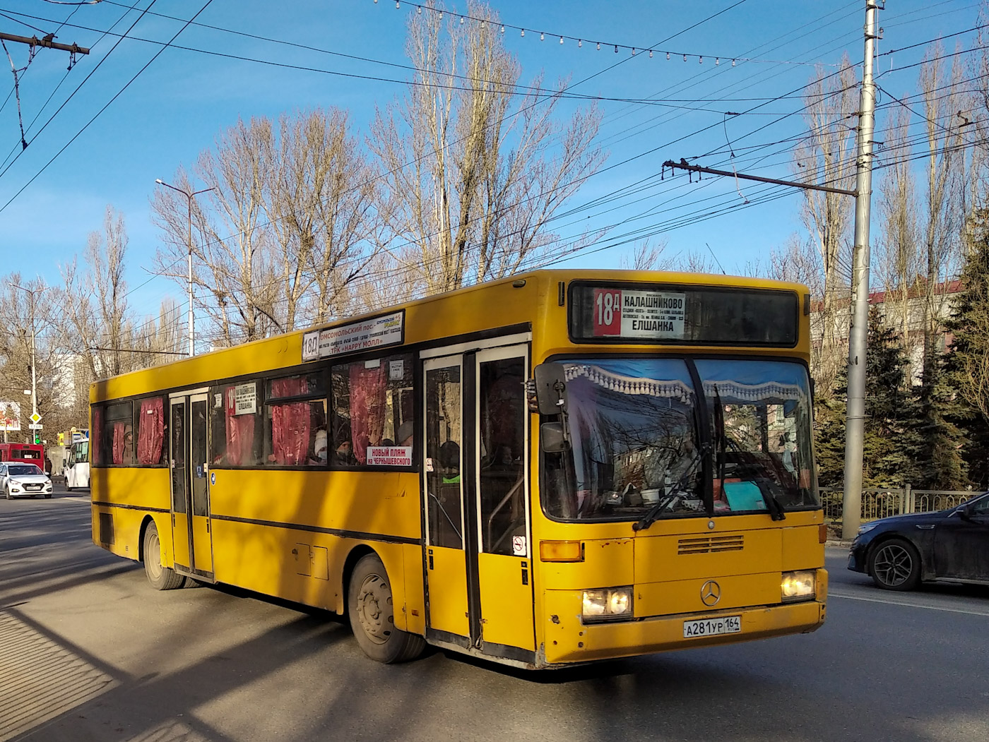 Саратовская область, Mercedes-Benz O405 № А 281 УР 164