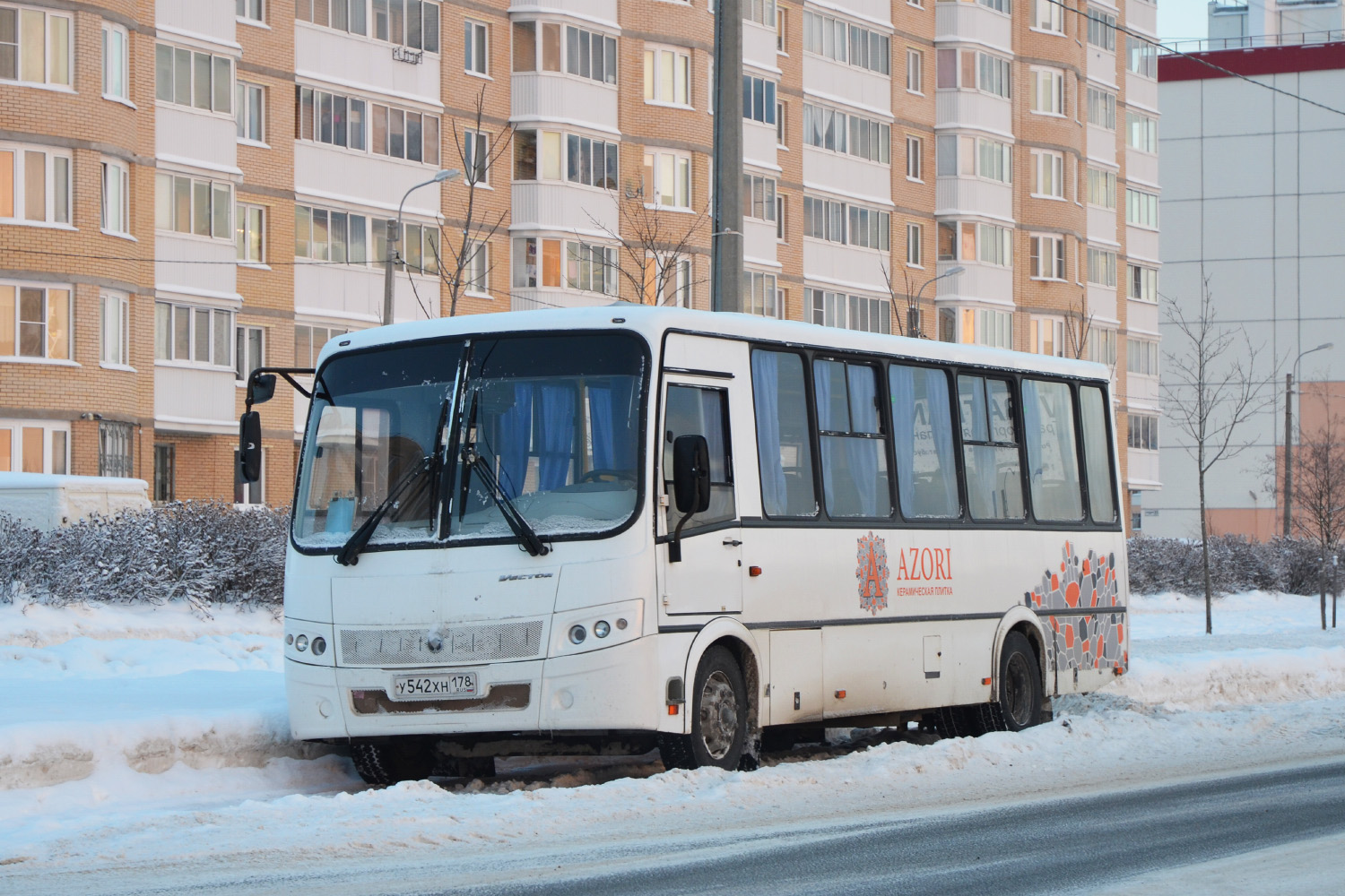 Санкт-Пецярбург, ПАЗ-320412-05 "Вектор" № У 542 ХН 178