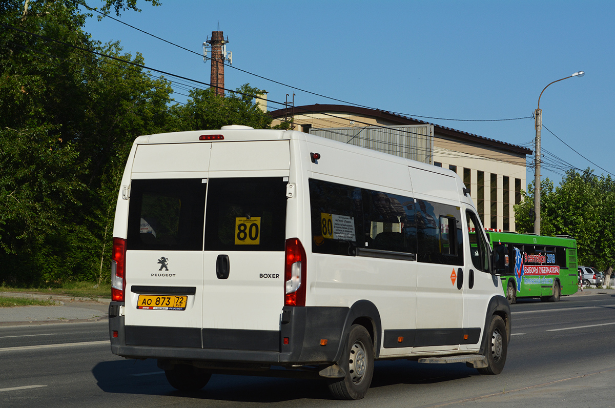 Тюменская область, Автодом-21080* (Peugeot Boxer) № АО 873 72