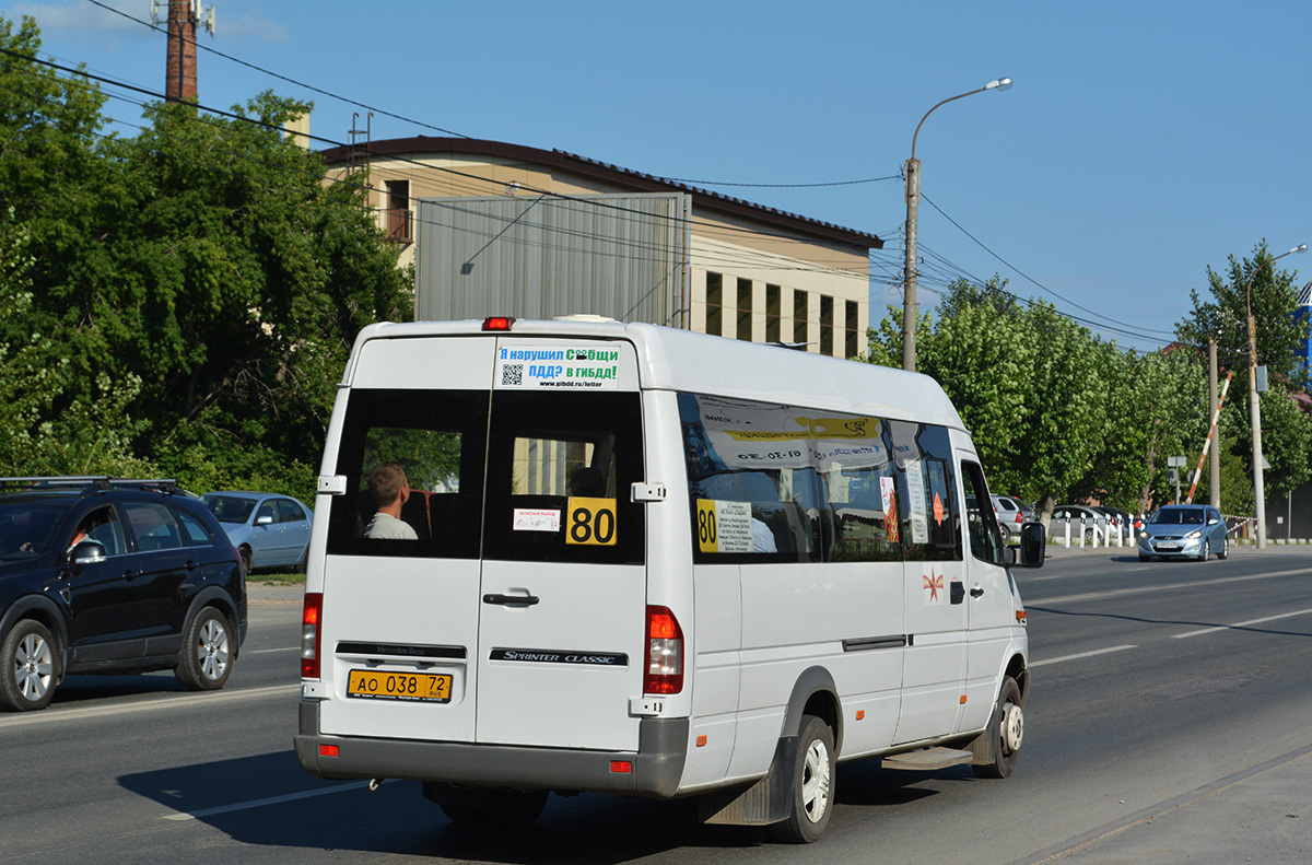 Тюменская область, Луидор-223203 (MB Sprinter Classic) № АО 038 72