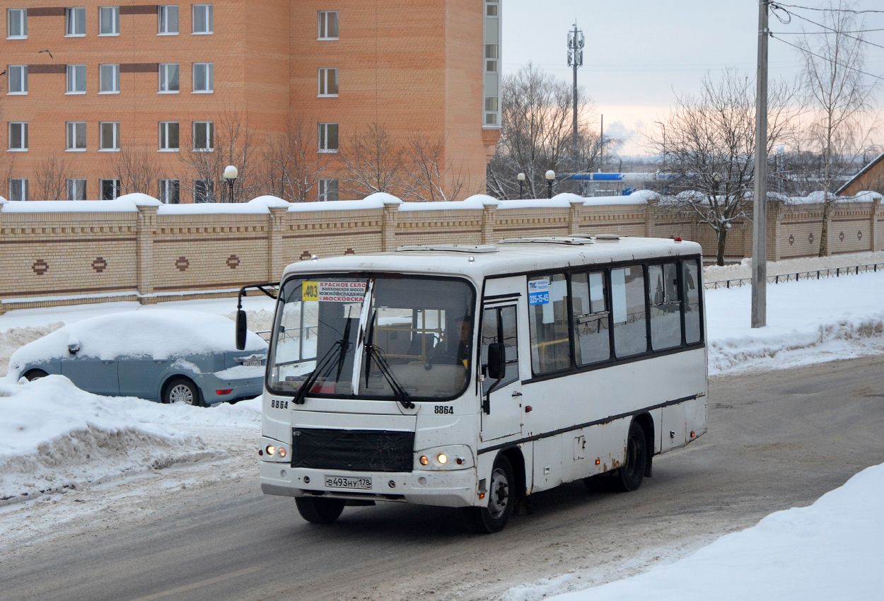 Санкт-Петербург, ПАЗ-320402-05 № 8864