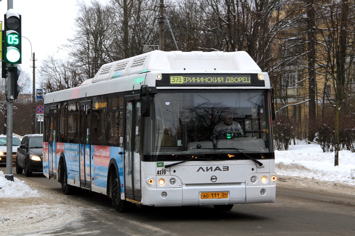 Санкт-Петербург, ЛиАЗ-5292.67 (CNG) № 4179