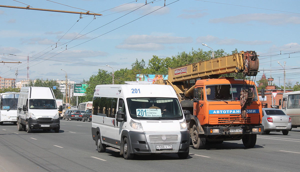 Челябинская область, Нижегородец-FST613 (FIAT Ducato) № Н 588 СХ 174