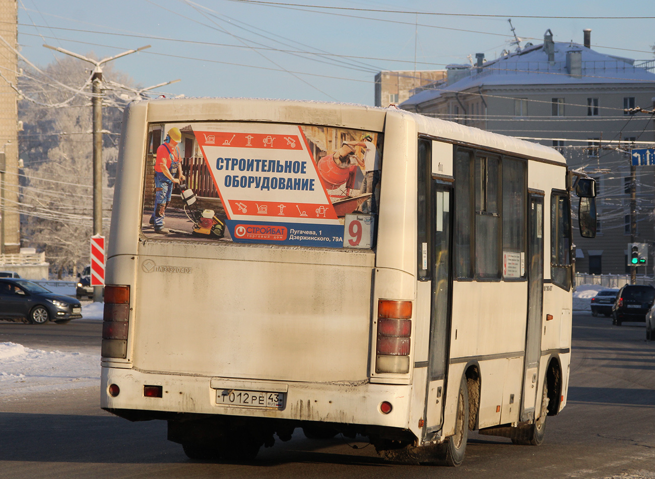 Кировская область, ПАЗ-320402-05 № Т 012 РЕ 43