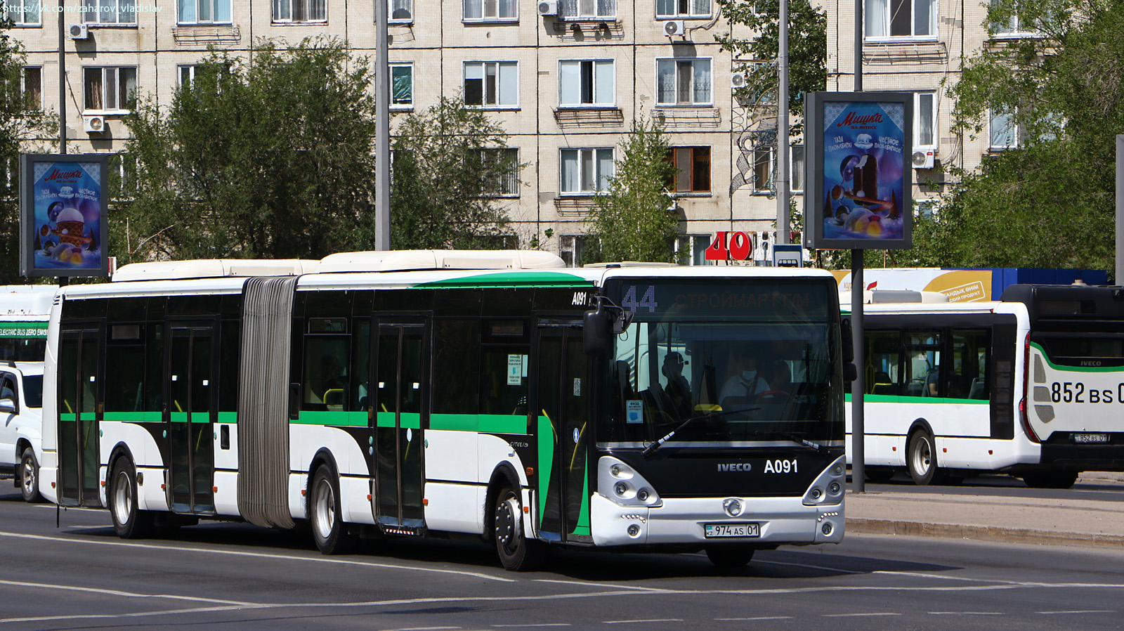 Астана, Irisbus Citelis 18M № A091