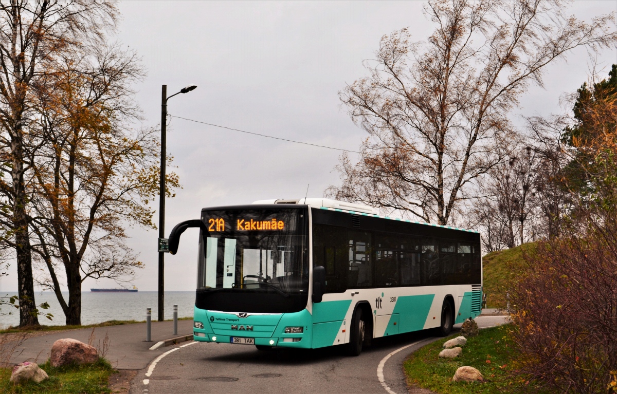 Эстония, MAN A78 Lion's City LE EL293 № 3381