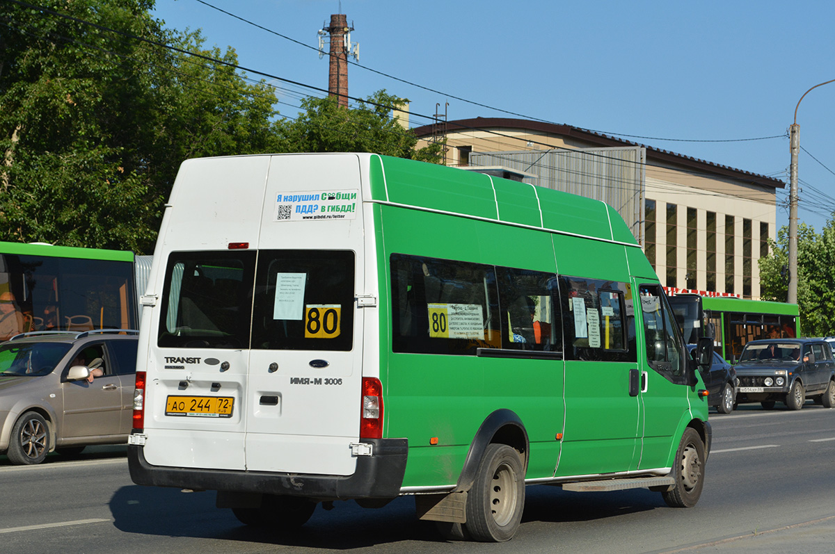 Tumen region, Imya-M-3006 (Z9S) (Ford Transit) Nr. АО 244 72