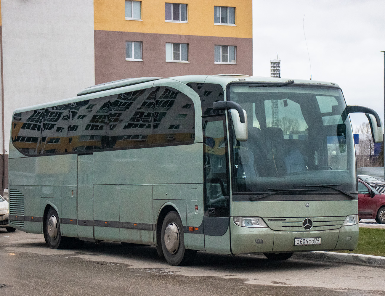 Челябинская область, Mercedes-Benz O580-15RHD Travego № О 604 ОО 74