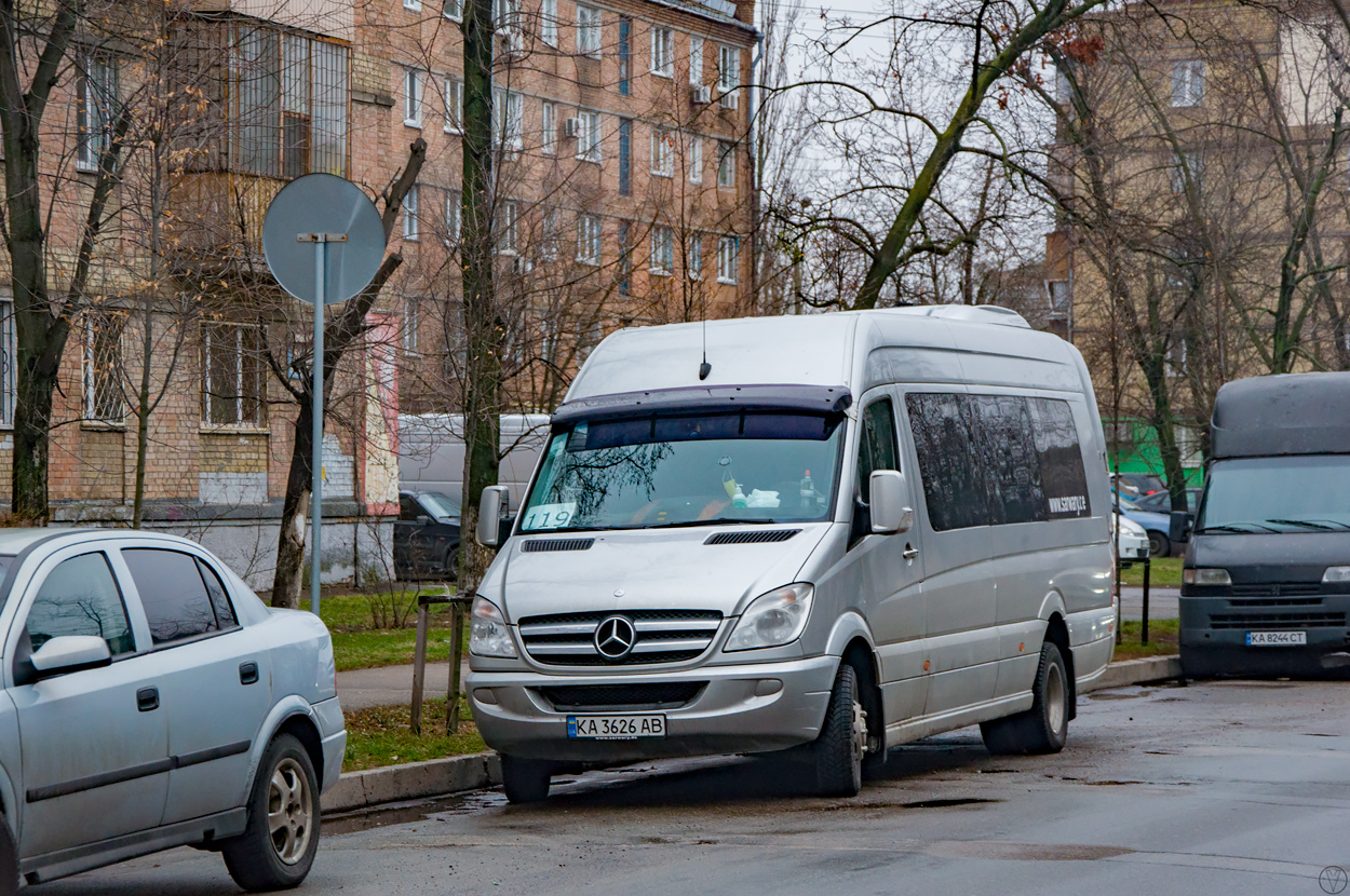 Киев, Mercus № KA 3626 AB