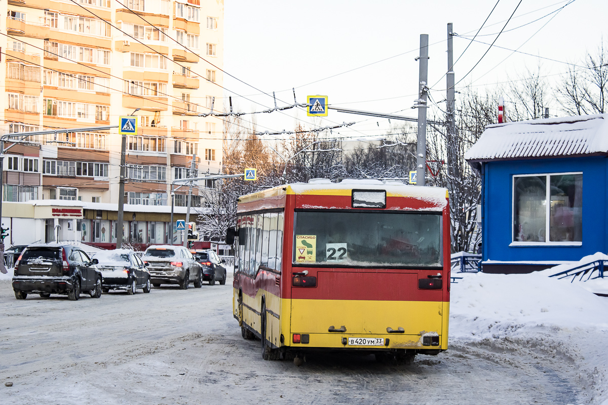 Владимирская область, Mercedes-Benz O405N2 № В 420 УМ 33