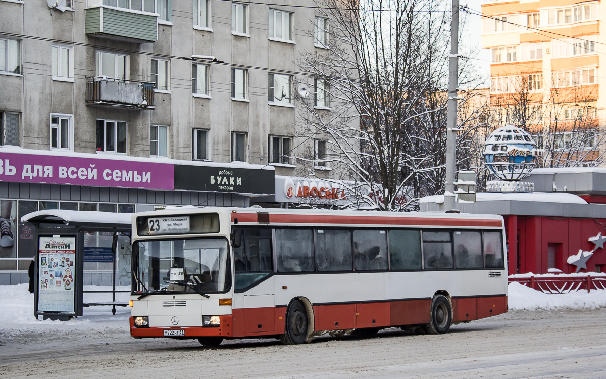 Владимирская область, Mercedes-Benz O405N № У 722 НТ 33