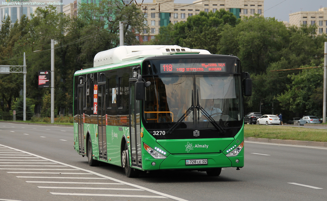 Алматы, Zhong Tong LCK6125HGAN № 3270