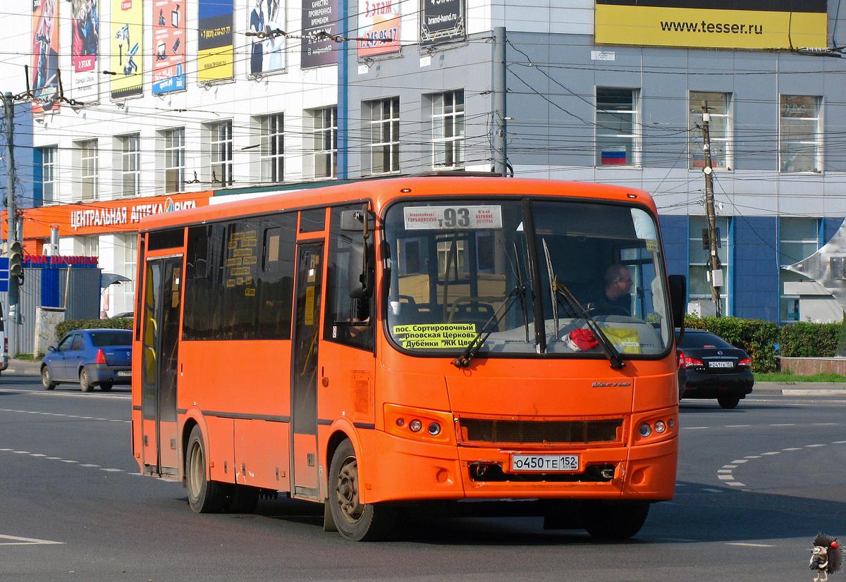 Нижегородская область, ПАЗ-320414-04 "Вектор" № О 450 ТЕ 152