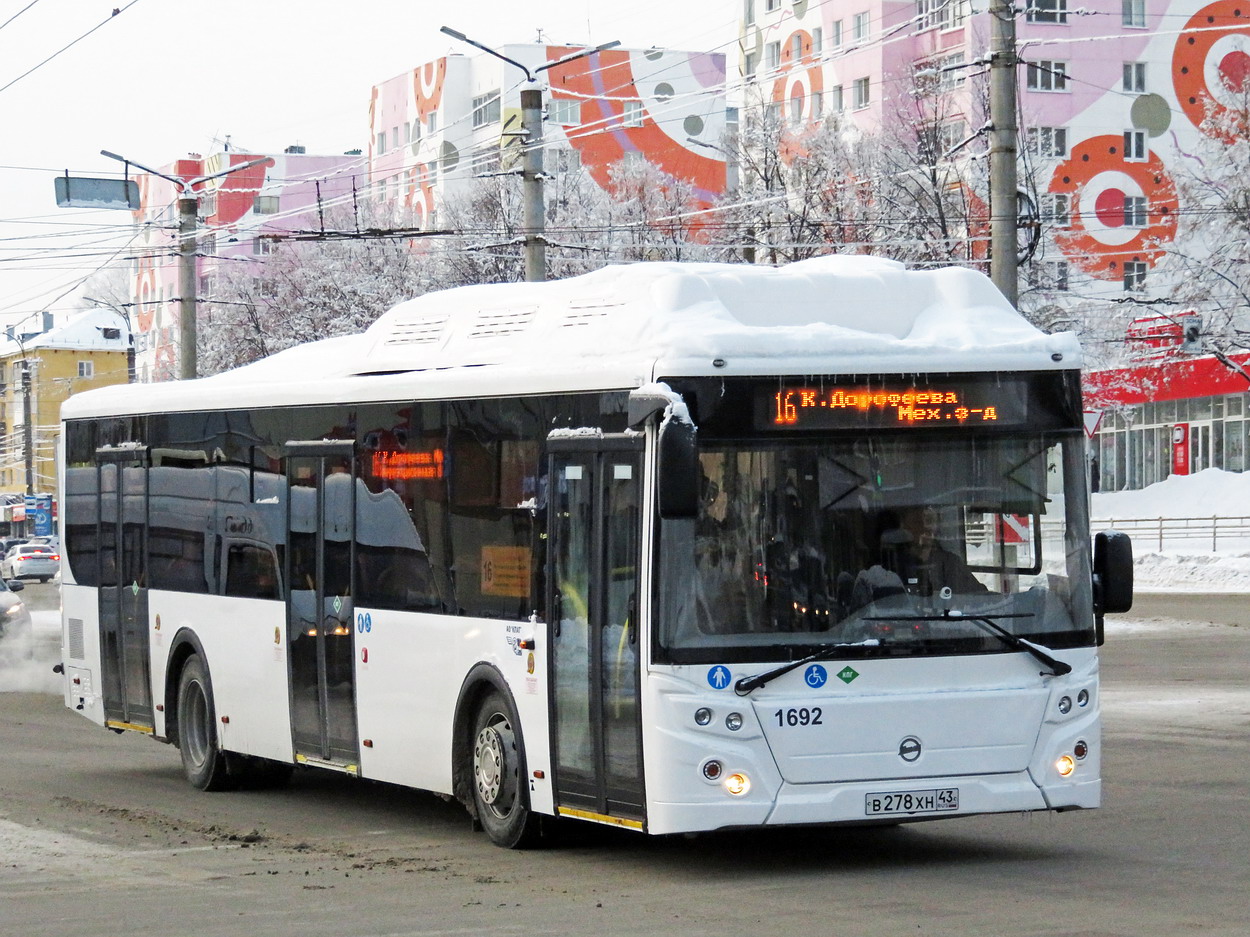 Кировская область, ЛиАЗ-5292.67 (CNG) № х692