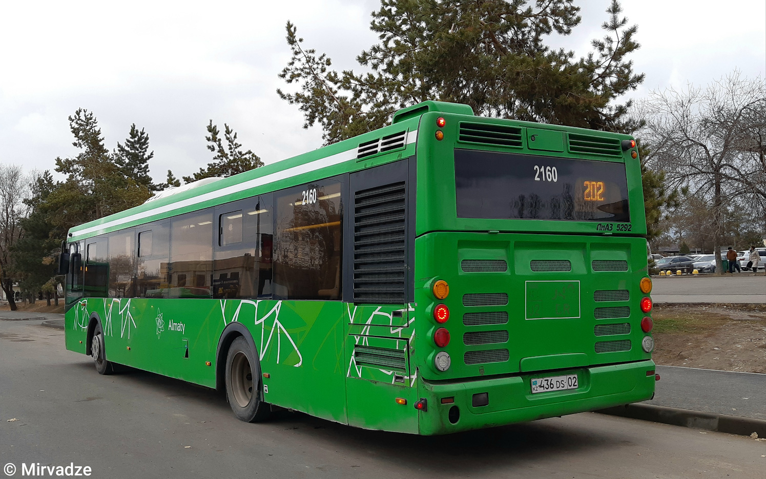 Алматы, ЛиАЗ-5292.65 № 2160