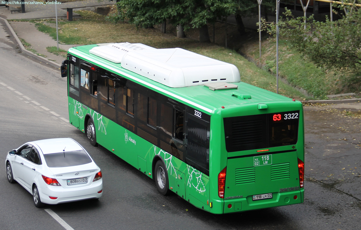 Алматы, Zhong Tong LCK6125HGAN № 3322