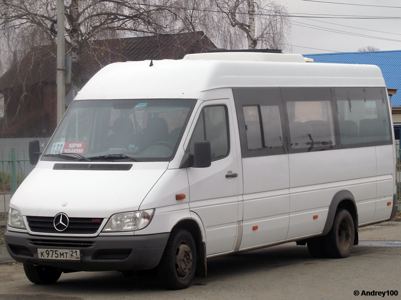 Чувашия, Луидор-223237 (MB Sprinter Classic) № К 975 МТ 21