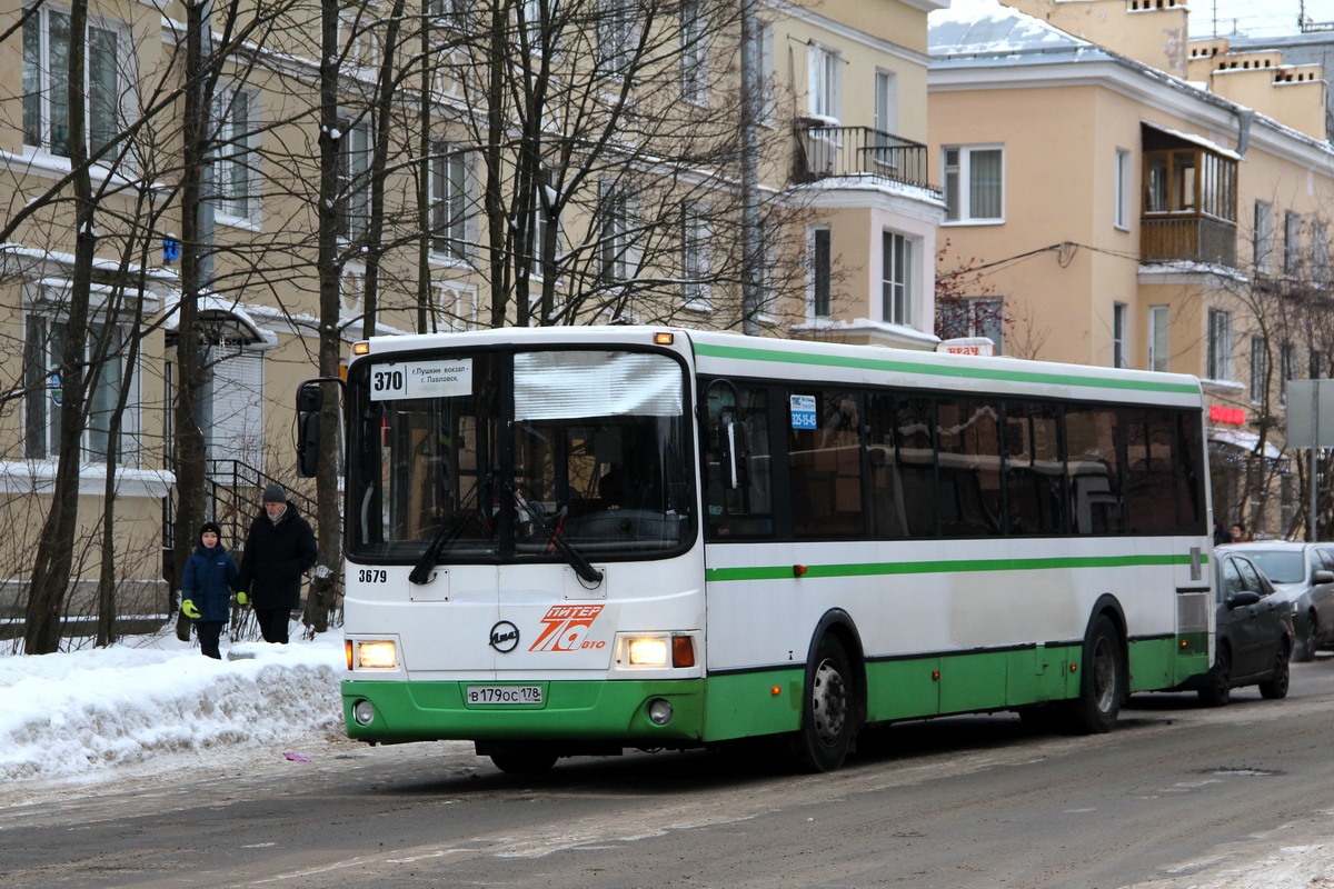 Санкт-Пецярбург, ЛиАЗ-5293.60 № 3679