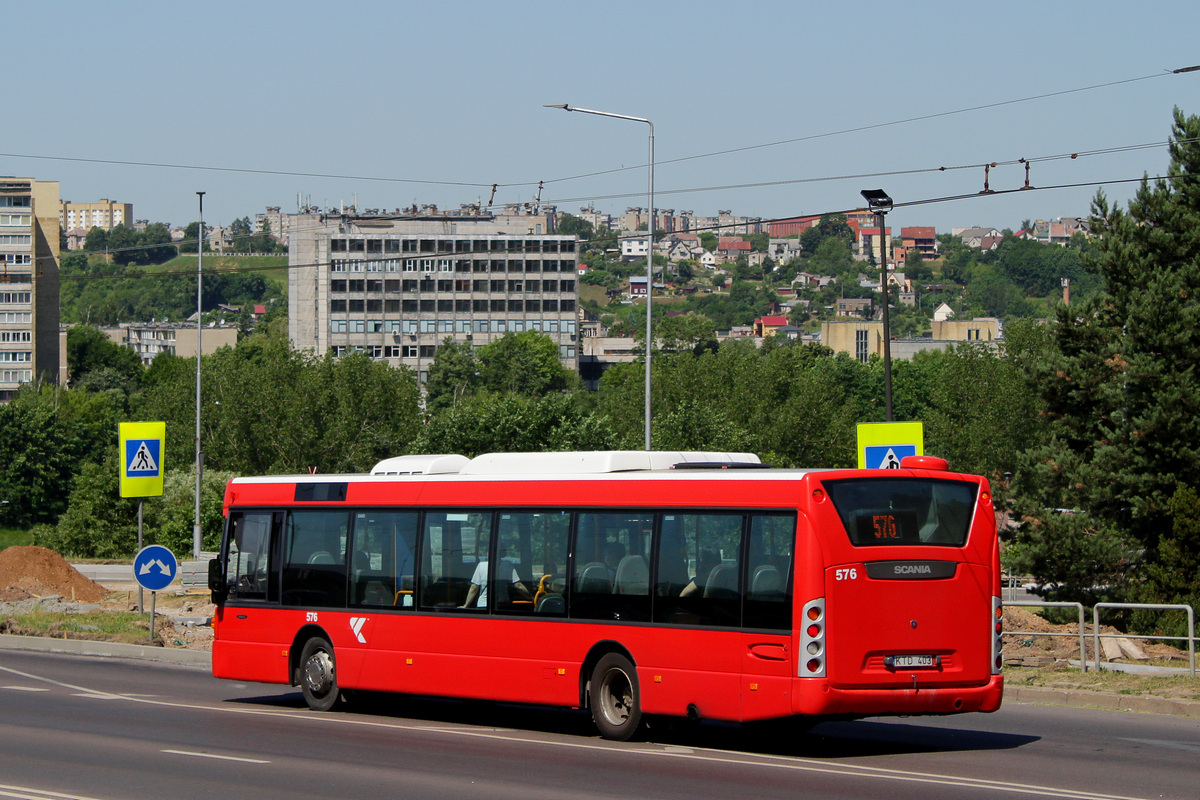 Литва, Scania OmniCity II № 576