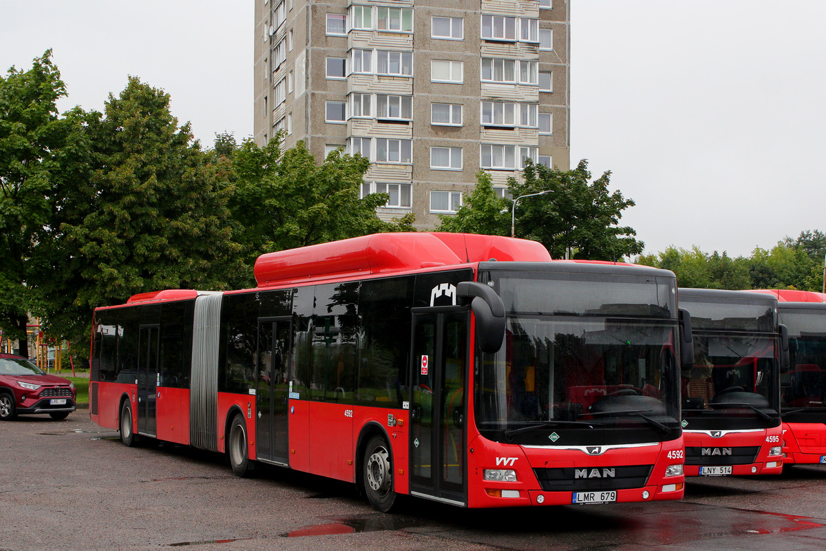 Lietuva, MAN A23 Lion's City G NG313 CNG № 4592