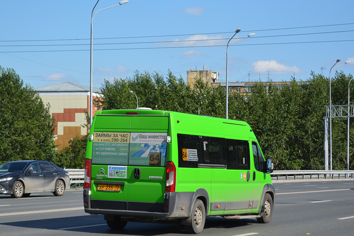 Тюменская область, Нижегородец-2227W (Citroёn Jumper) № АР 235 72