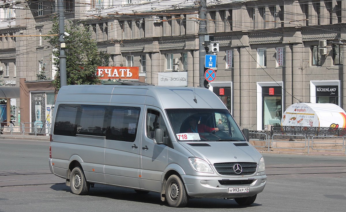 Челябинская область, Mercedes-Benz Sprinter W906 313CDI № Н 993 КР 45