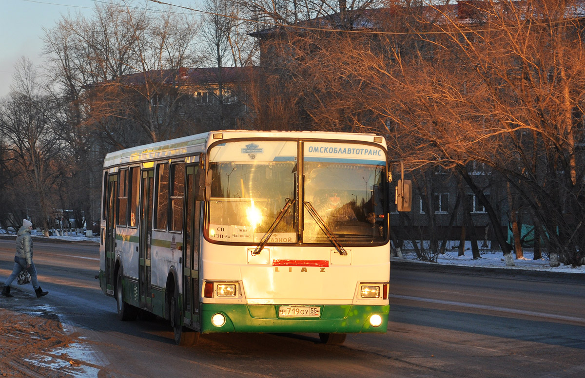 Омская область, ЛиАЗ-5256.35 № 195