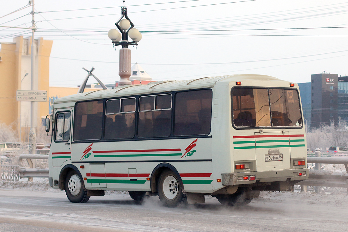 Саха (Якутия), ПАЗ-32054 № Х 861 КН 14