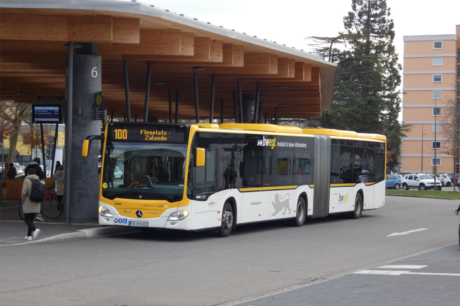 Баден-Вюртемберг, Mercedes-Benz Citaro C2 G № 452