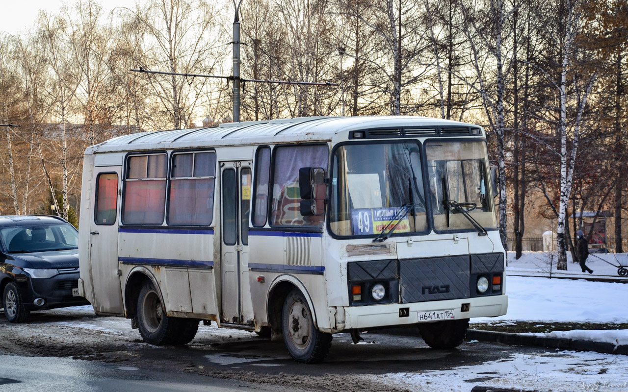 Новосибирская область, ПАЗ-32053 № В 039 УС 154