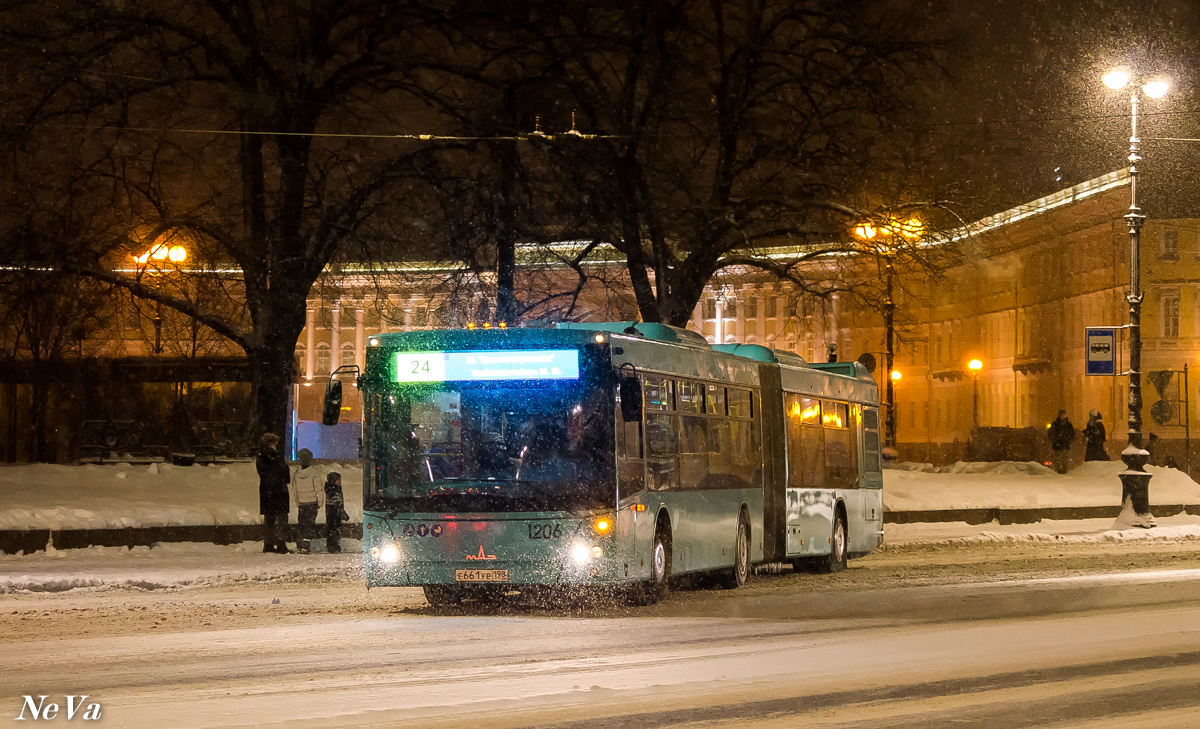 Санкт-Петербург, МАЗ-216.066 № 1206