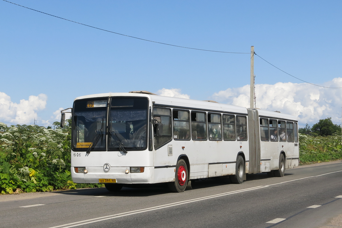 Псковская область, Mercedes-Benz O345G № 646